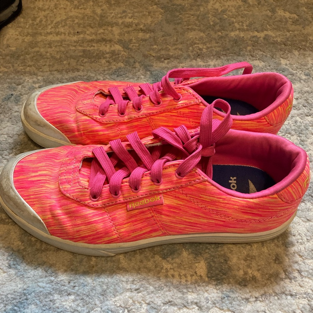 Reebok Sneakers Pink and Orange